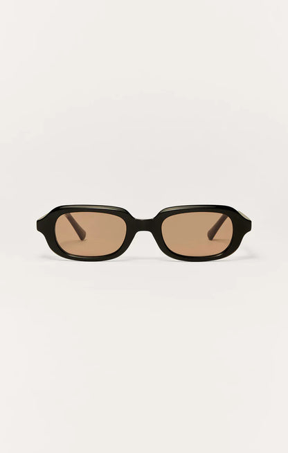 Z Supply Sunglasses - Myst - Polished Black/Rust