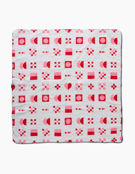 Geometry - Heart Pet Quilt