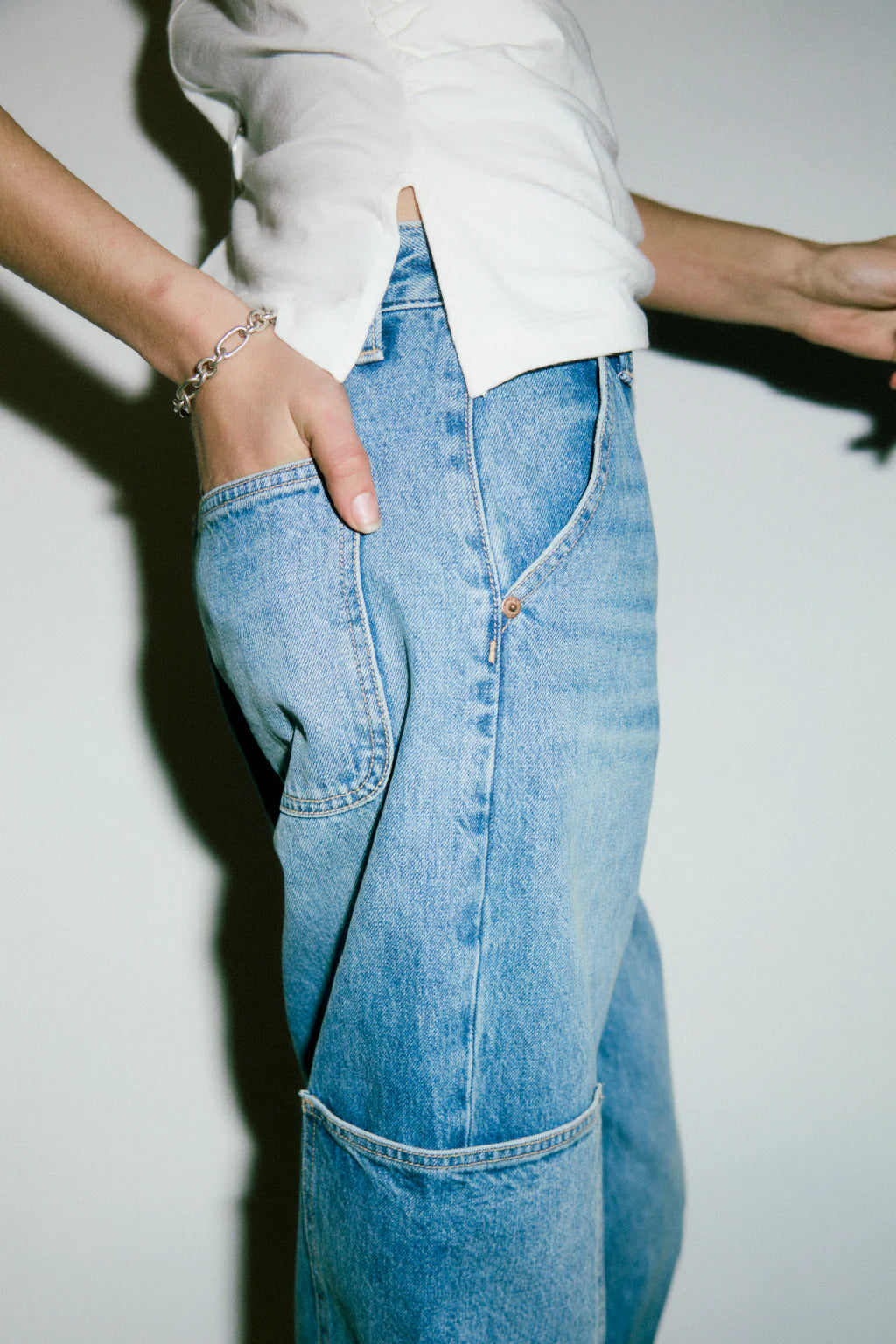 Pistola Sonny High Rise Jean - Costal Fade