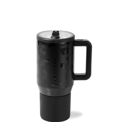 HydroJug - Black Leopard HydroJug 20 oz Traveler Tumbler