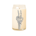 Talking Out of Turn - Halloween Candle Can Glass