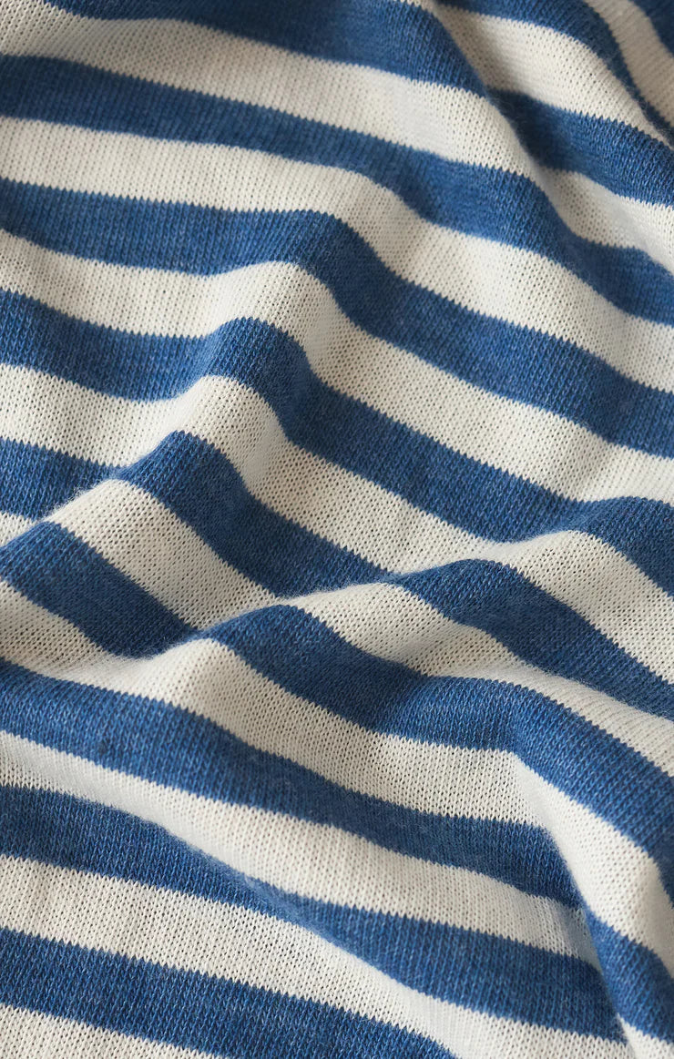 Z Supply Select Striped Tank - Calypso Blue