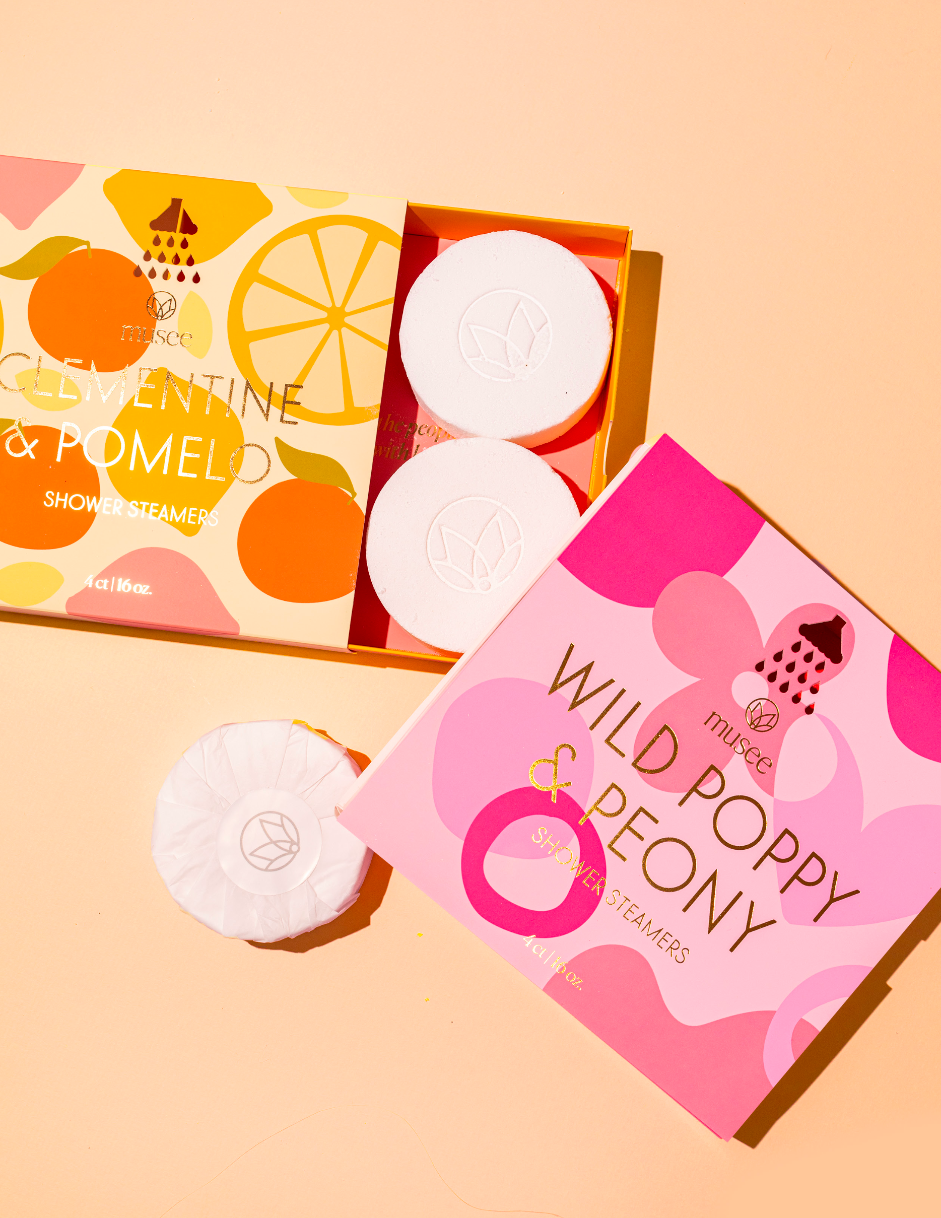 Musee - Clementine & Pomelo Shower Steamers