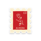 Ruff House Print Shop - Custom City Stamp Sticker - Atlantic, IA
