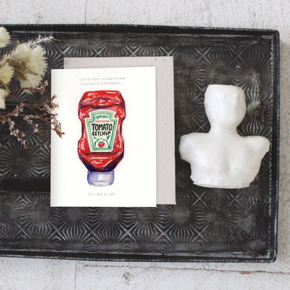 Seedlings - Ketchup - Love + Friendship Card