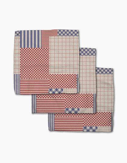 Geometry - Patched Up Parade Dishcloth Set