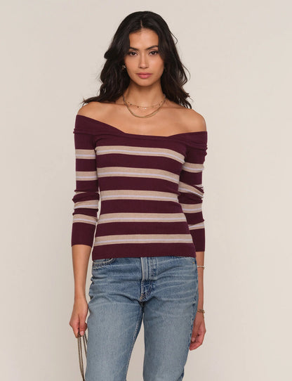 Heartloom Desi Top - Burgundy