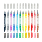 OOLY - Stamp-A-Square Markers (Set of 12)