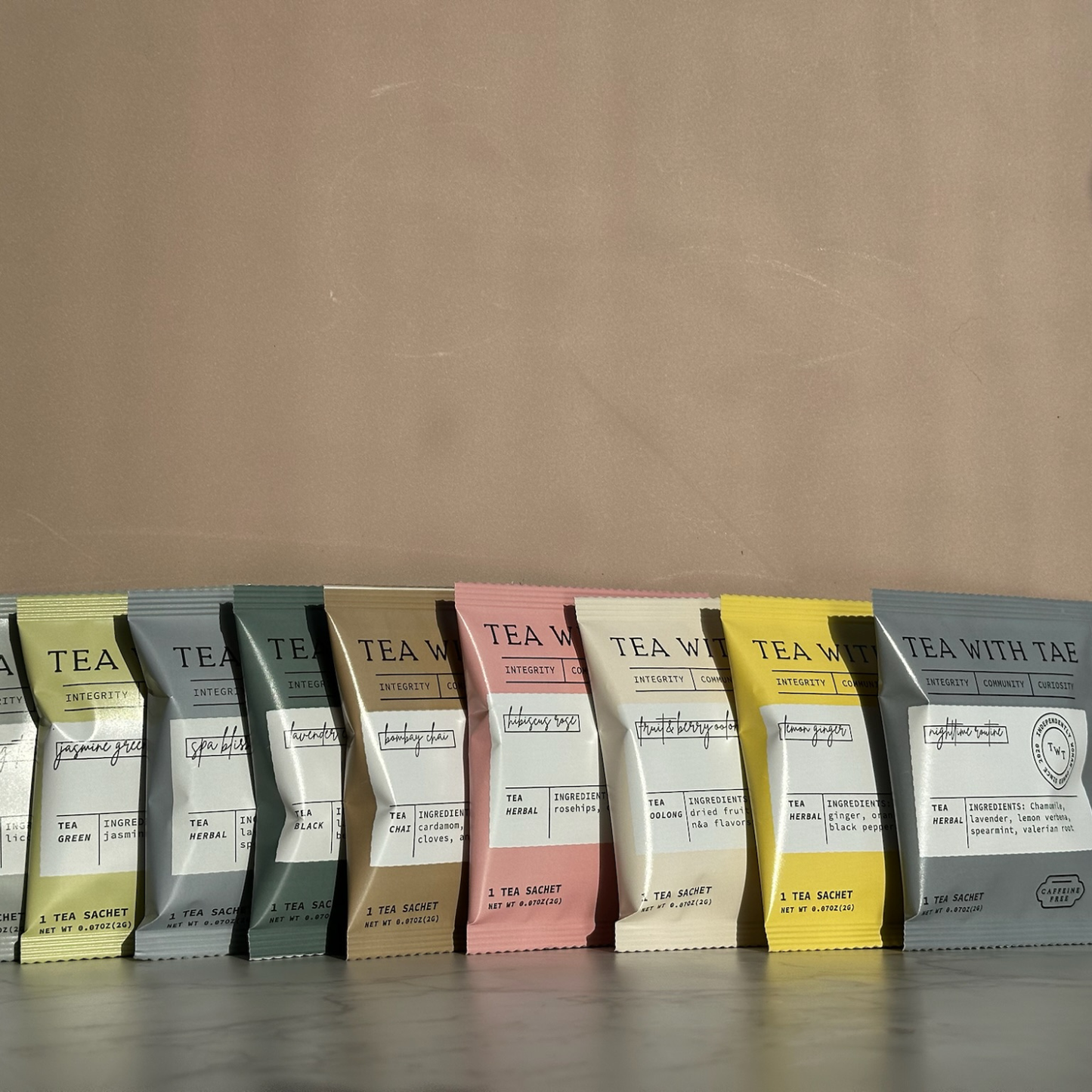 Tea with Tae - 🎄 Winter Bliss Tea - Individually Wrapped Tea Bag