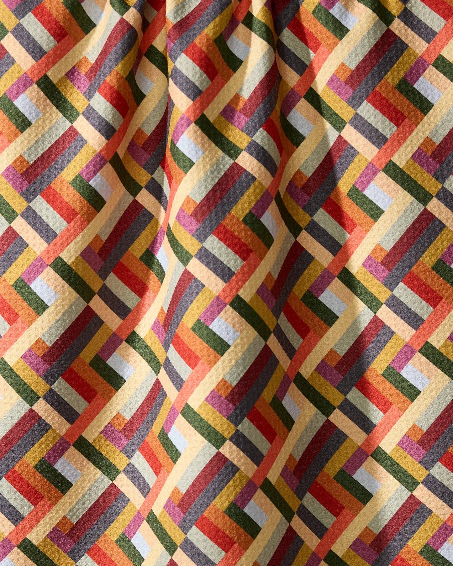 Geometry - Vivid Cascade Tea Towel