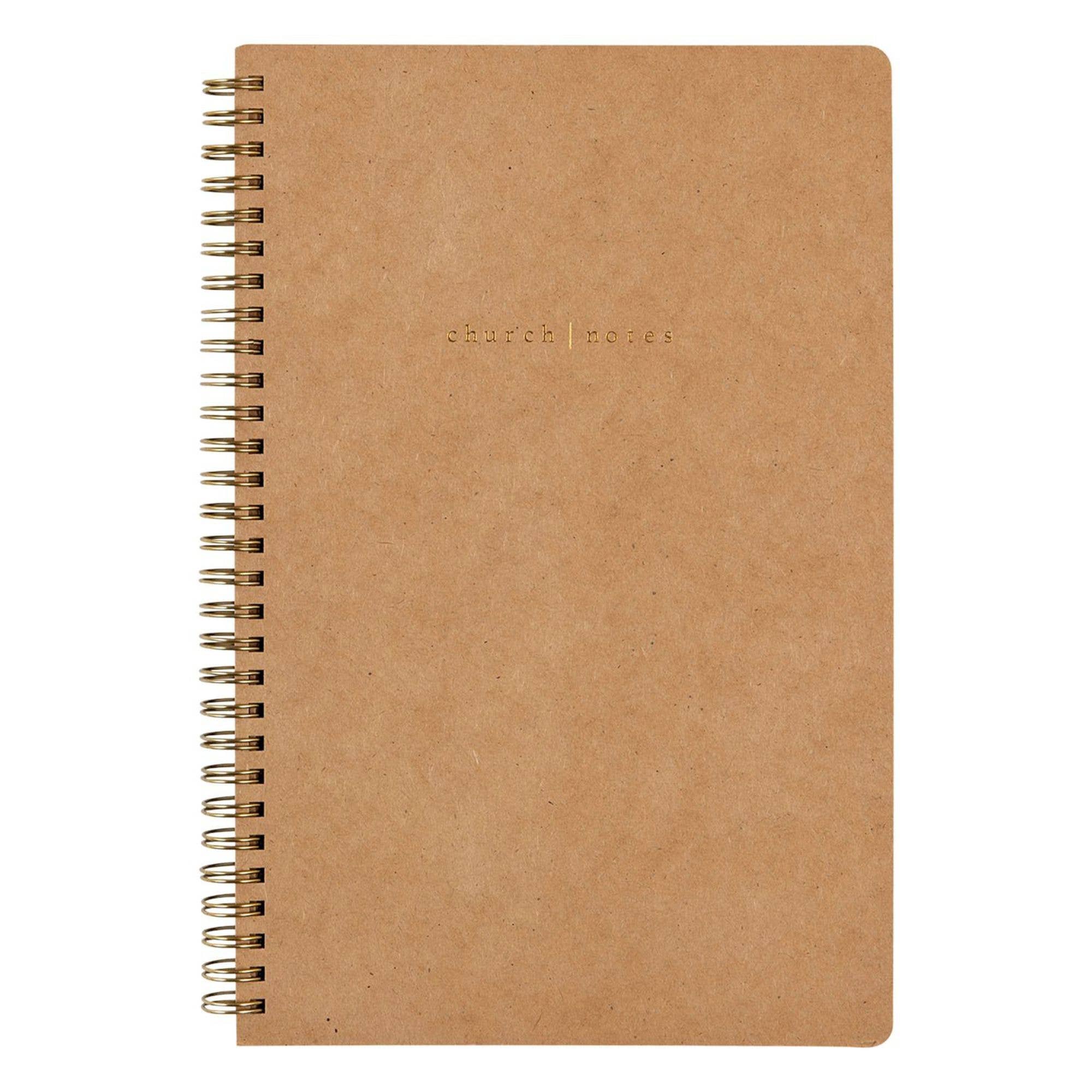 Church Notes Co. - Kraft Church Notes Bible Study Notebook