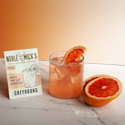 NOBLE MICK'S - Single Serve Craft Cocktails - Greyhound Single Serve Craft Cocktail
