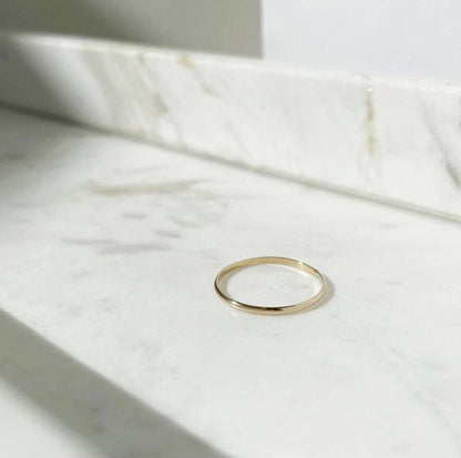 Minimal Midi Ring: 14k Gold Fill / 4.5