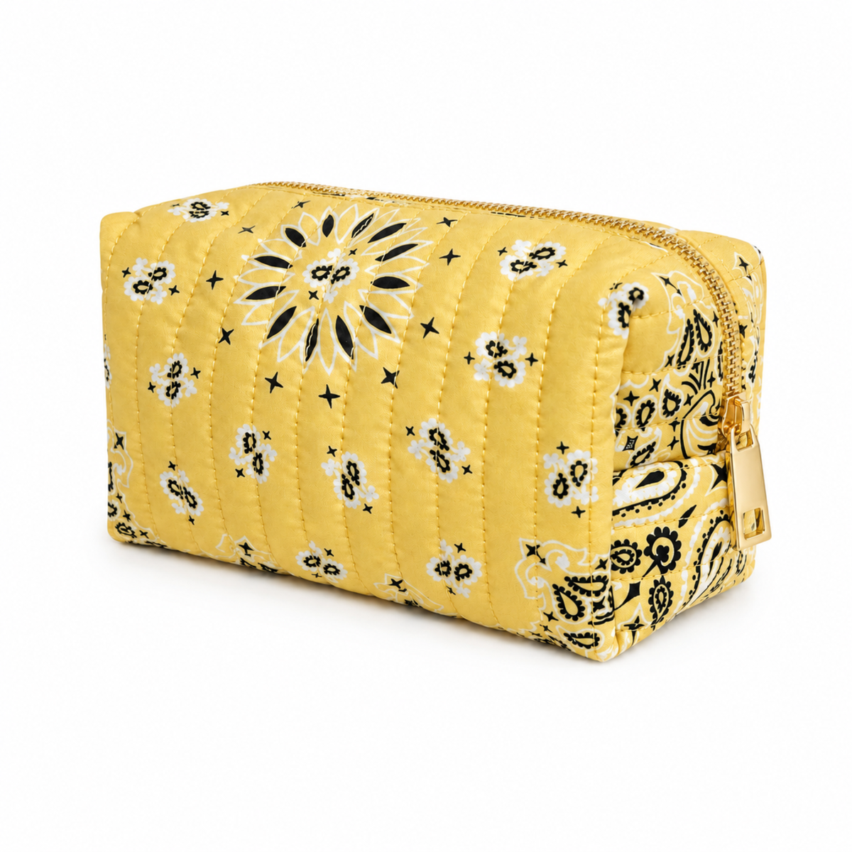 Ellison+Young - Ellison+Young Bandana Cosmetic Case, Everyday Travel Pouch