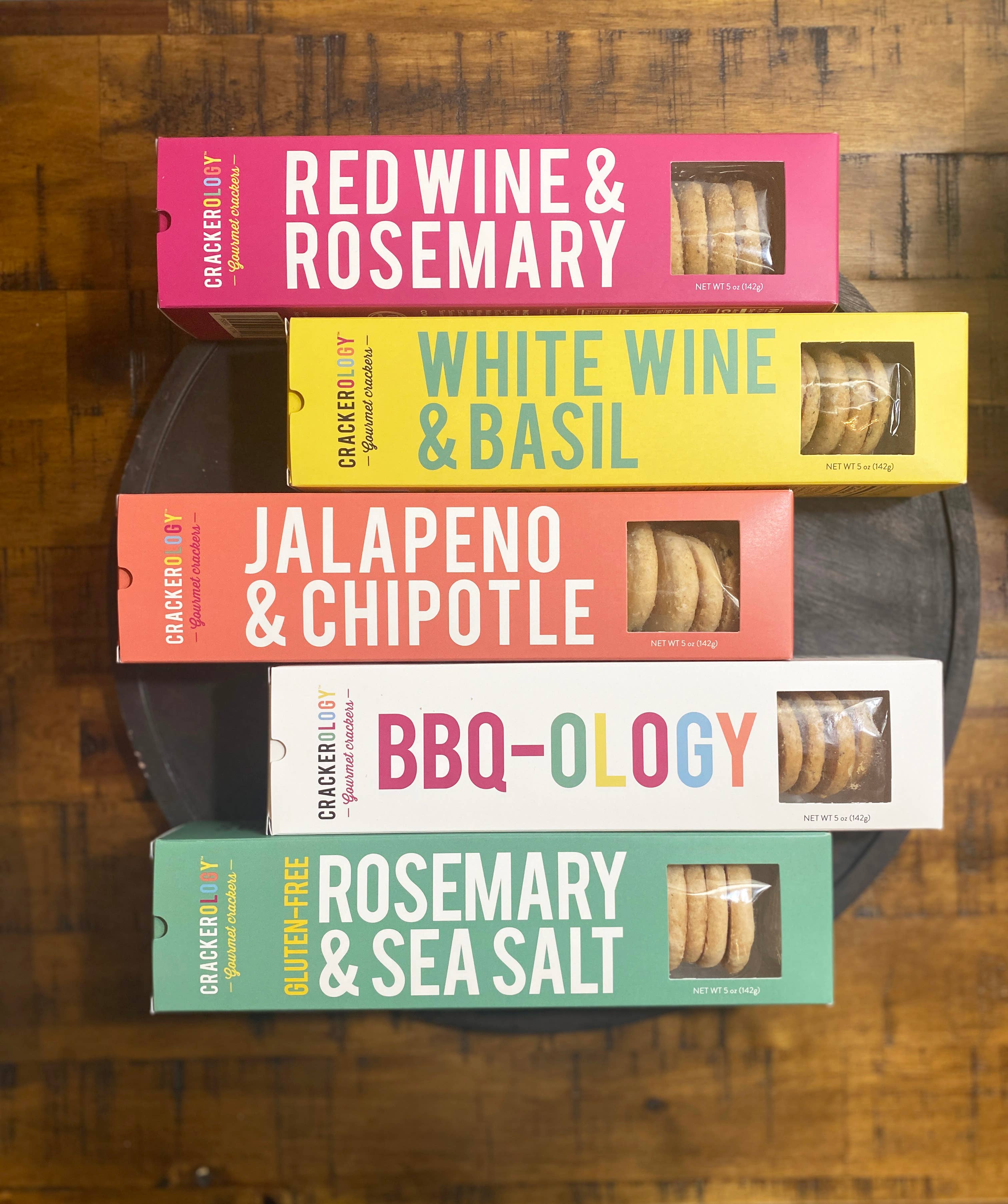 Crackerology - Gluten-free Rosemary & Sea Salt Crackers