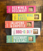 Crackerology - Red Wine & Rosemary Crackers