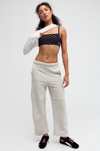 fp movement - Tighten Up Printed Bra - Black Polka Dot Reversible
