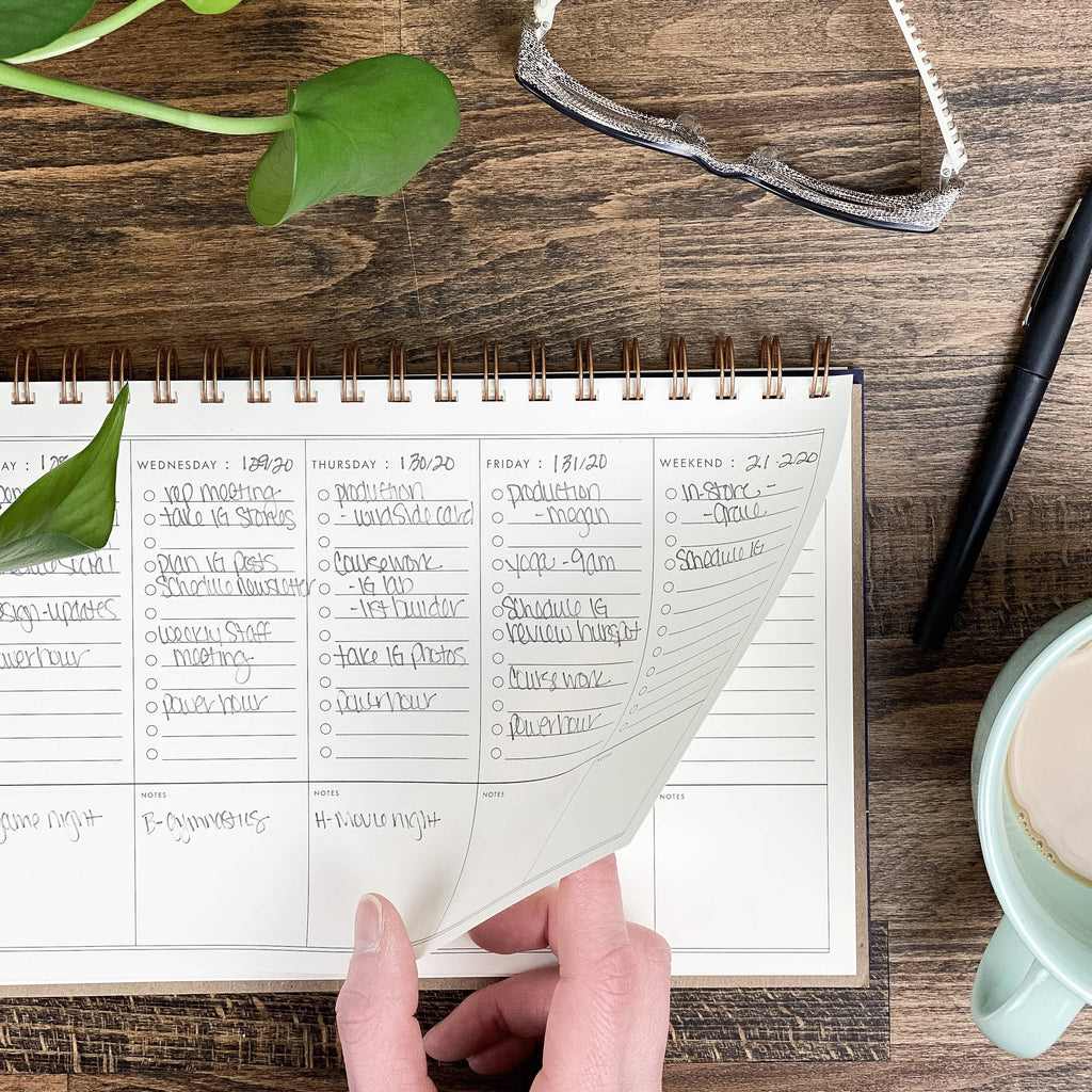 Ruff House Print Shop - To Do Simple Undated Weekly Planner