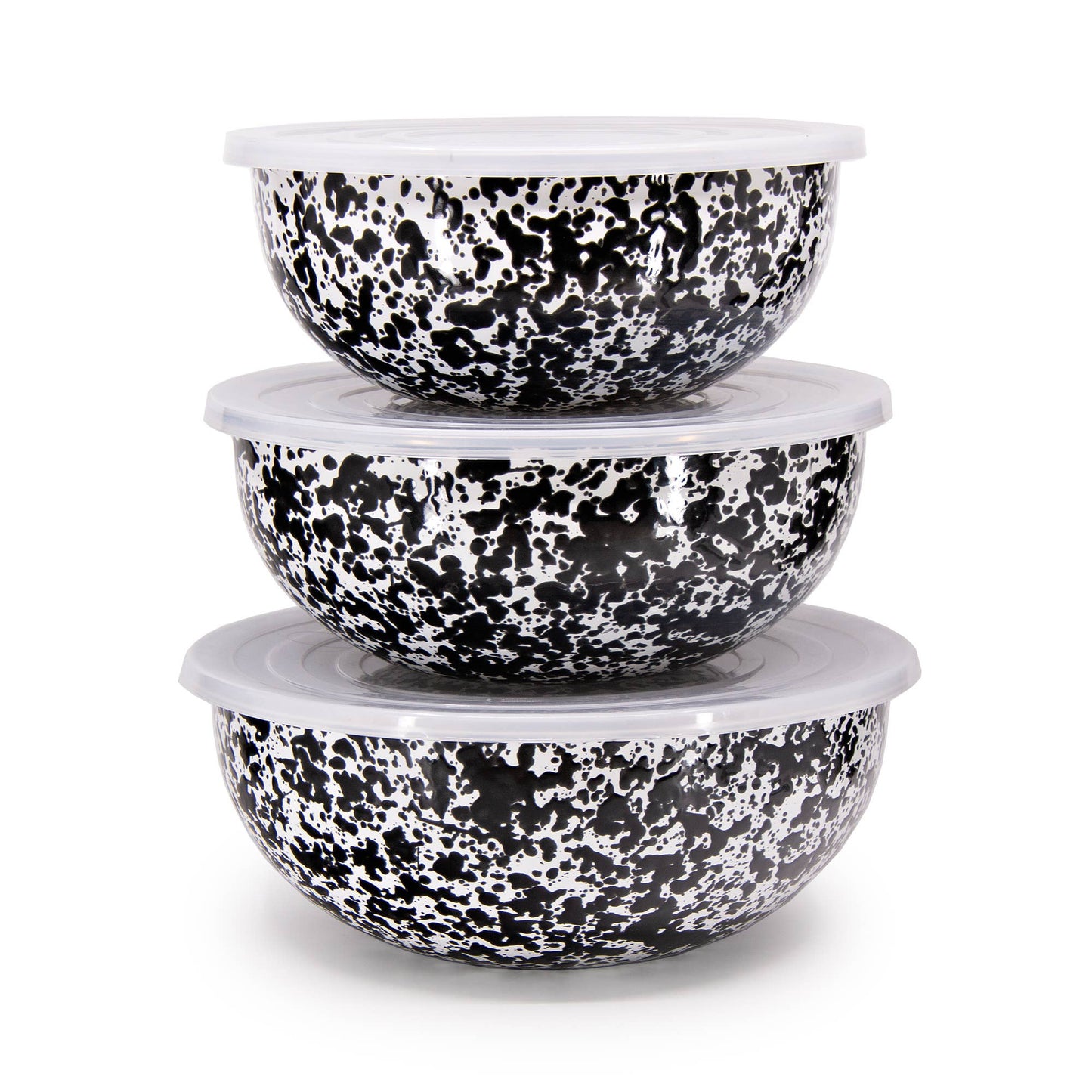 Crow Canyon Home - Splatter Enamelware Covered Multi-Purpose Bowl