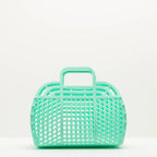 JustforZo boutique, Inc. - Medium Retro Jelly Baskets, Bags - 𝙈𝙖𝙙𝙚 𝙞𝙣 𝙐𝙎𝘼!