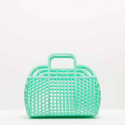 JustforZo boutique, Inc. - Medium Retro Jelly Baskets, Bags - 𝙈𝙖𝙙𝙚 𝙞𝙣 𝙐𝙎𝘼!