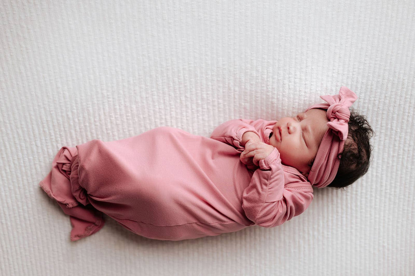 Three Little Tots - Rose Knotted Gown