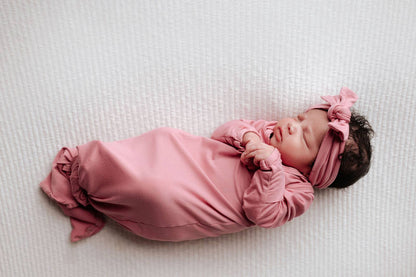 Three Little Tots - Rose Knotted Gown
