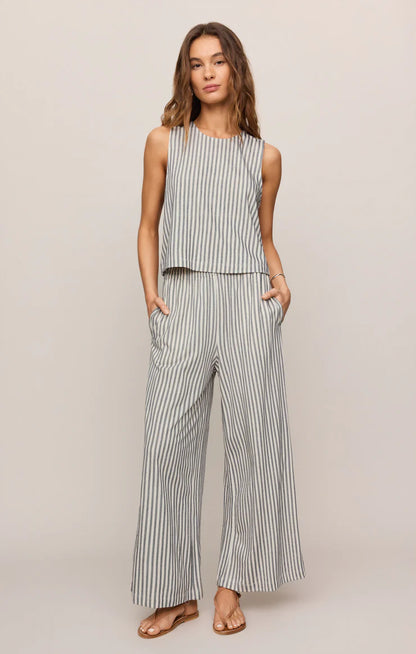 Z Supply Sloane Knit Striped Tank Top - Eclipse