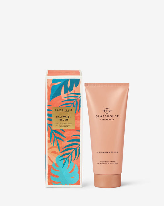 Glasshouse Fragrances - Saltwater Blush Glow Body Cream