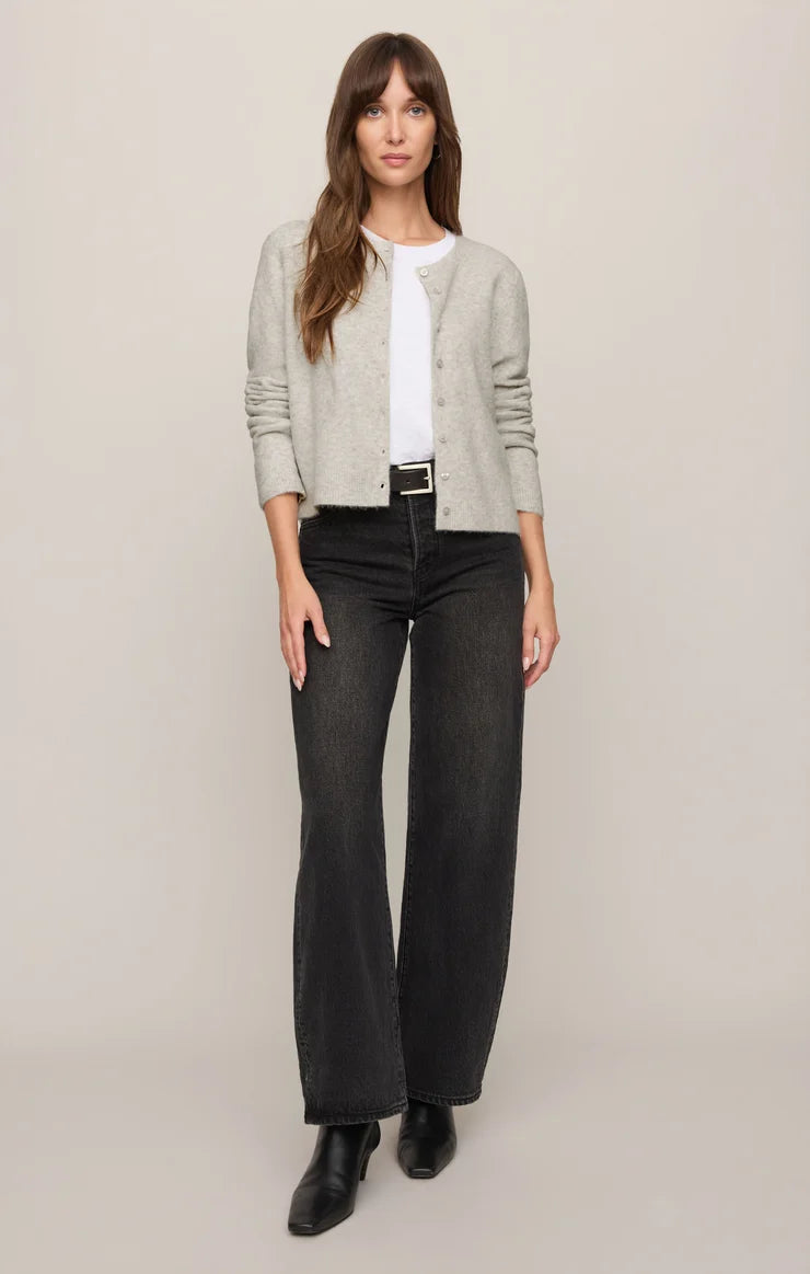 Z Supply Medina Cardigan - Feather Grey
