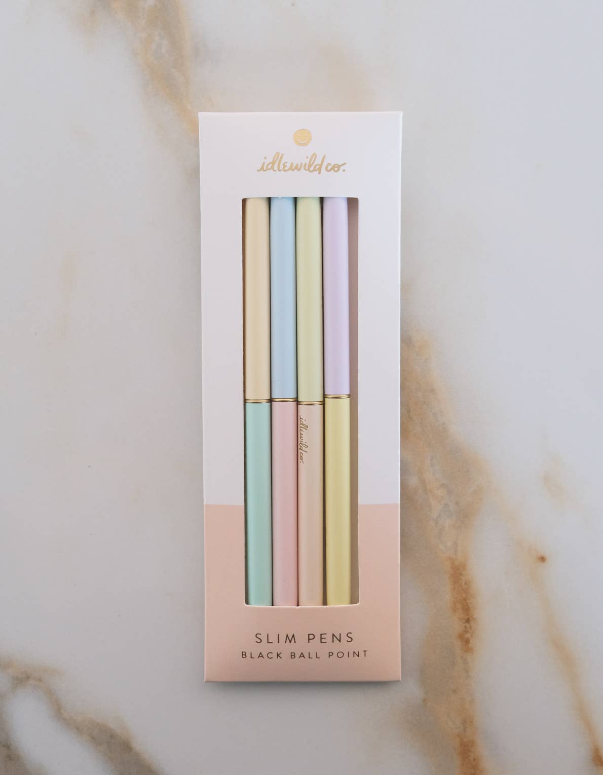 Idlewild Co. - Slim Pen, Set of Four | Duo-Tone Pastels