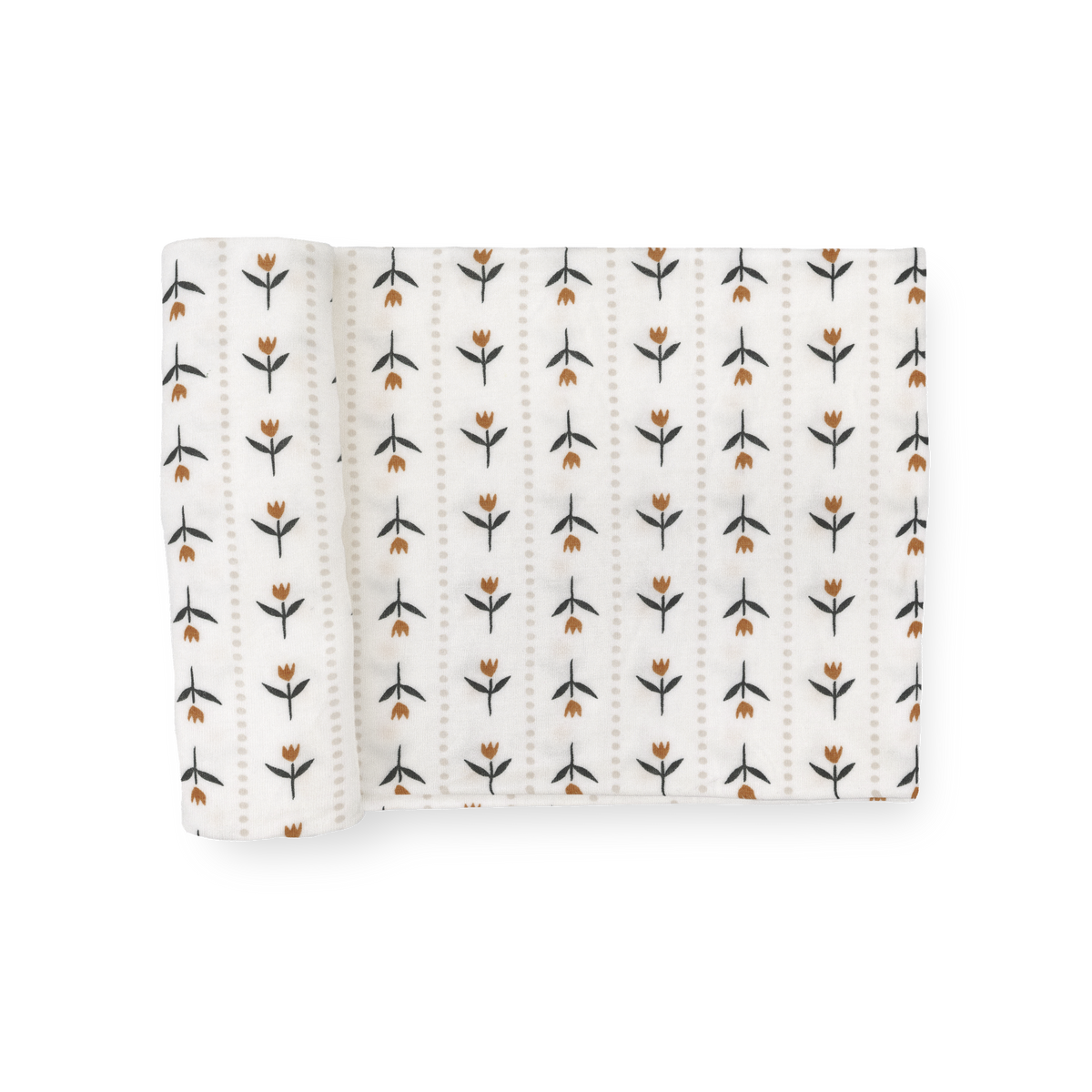 Little Unicorn - Stretch Knit Swaddle Blanket - Tulip Stripe