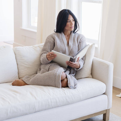 Saranoni - WAFFLE KNIT ROBE