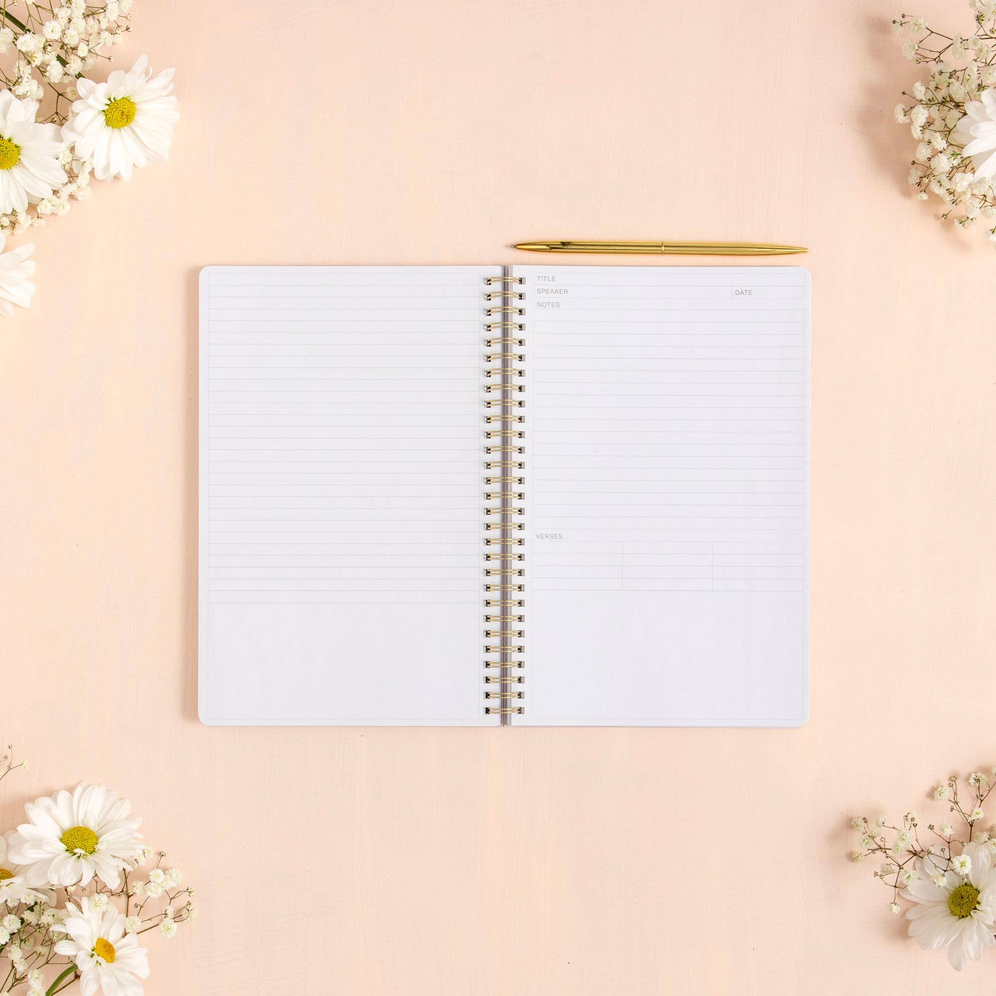 Church Notes Co. - Olive Church Notes Bible Reference Notebook