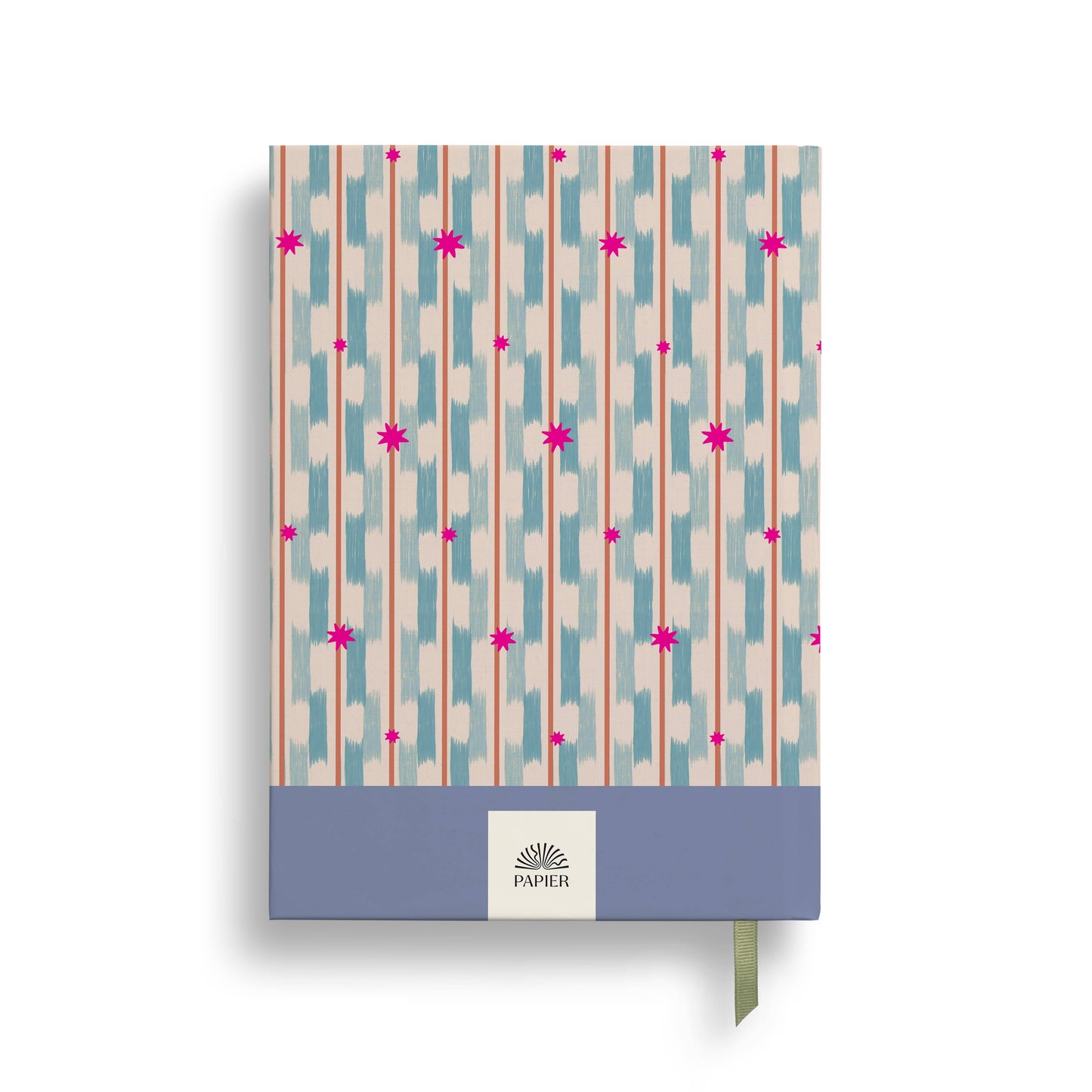 Papier - Guided Finance Planner, Foiled A5 Hardcover - Starry Ikat
