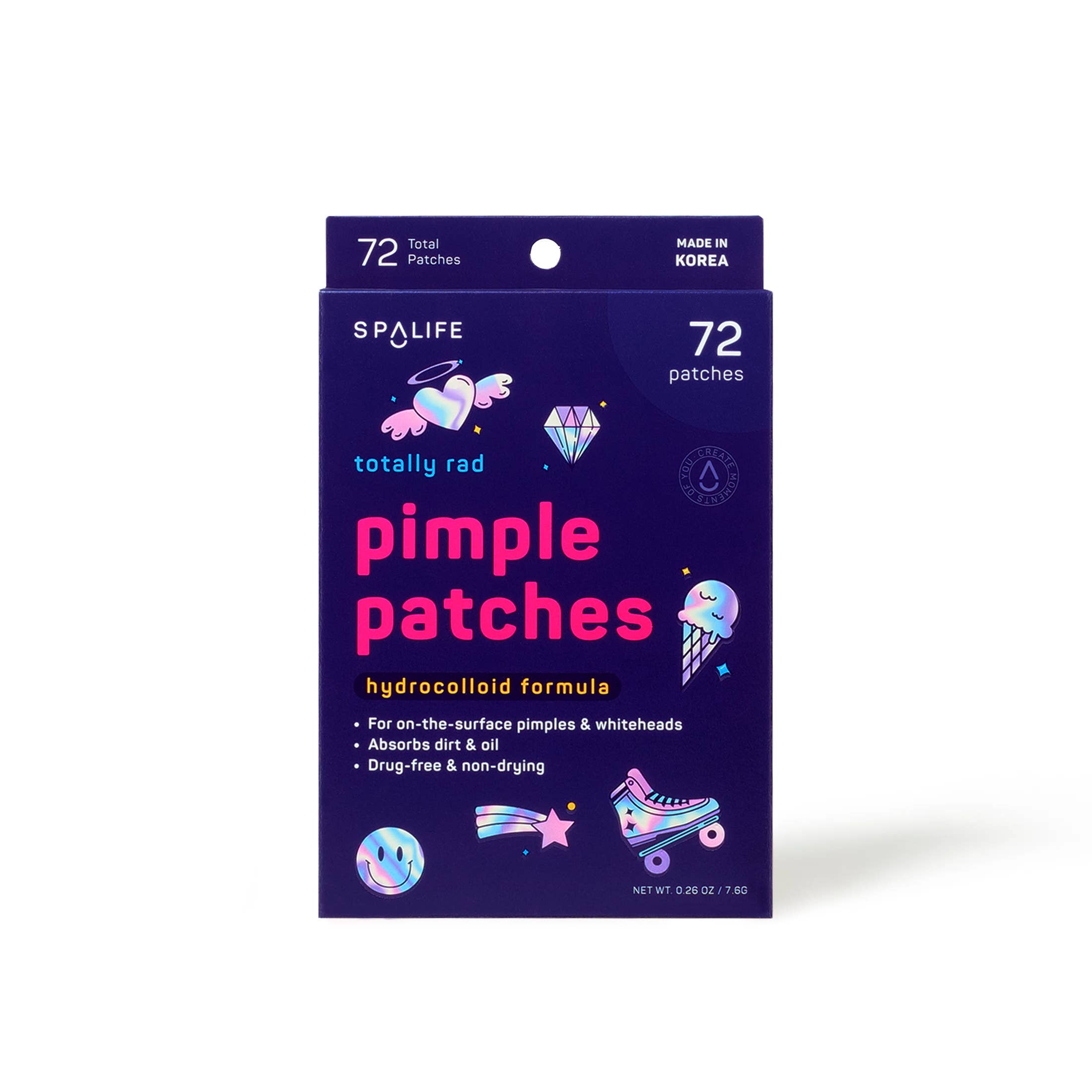 My Spa Life - Totally Rad Hydrocolloid Acne Patches For Pimples Whiteheads