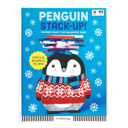 mudpuppy - Penguin Stack-up Wooden Balancing Game