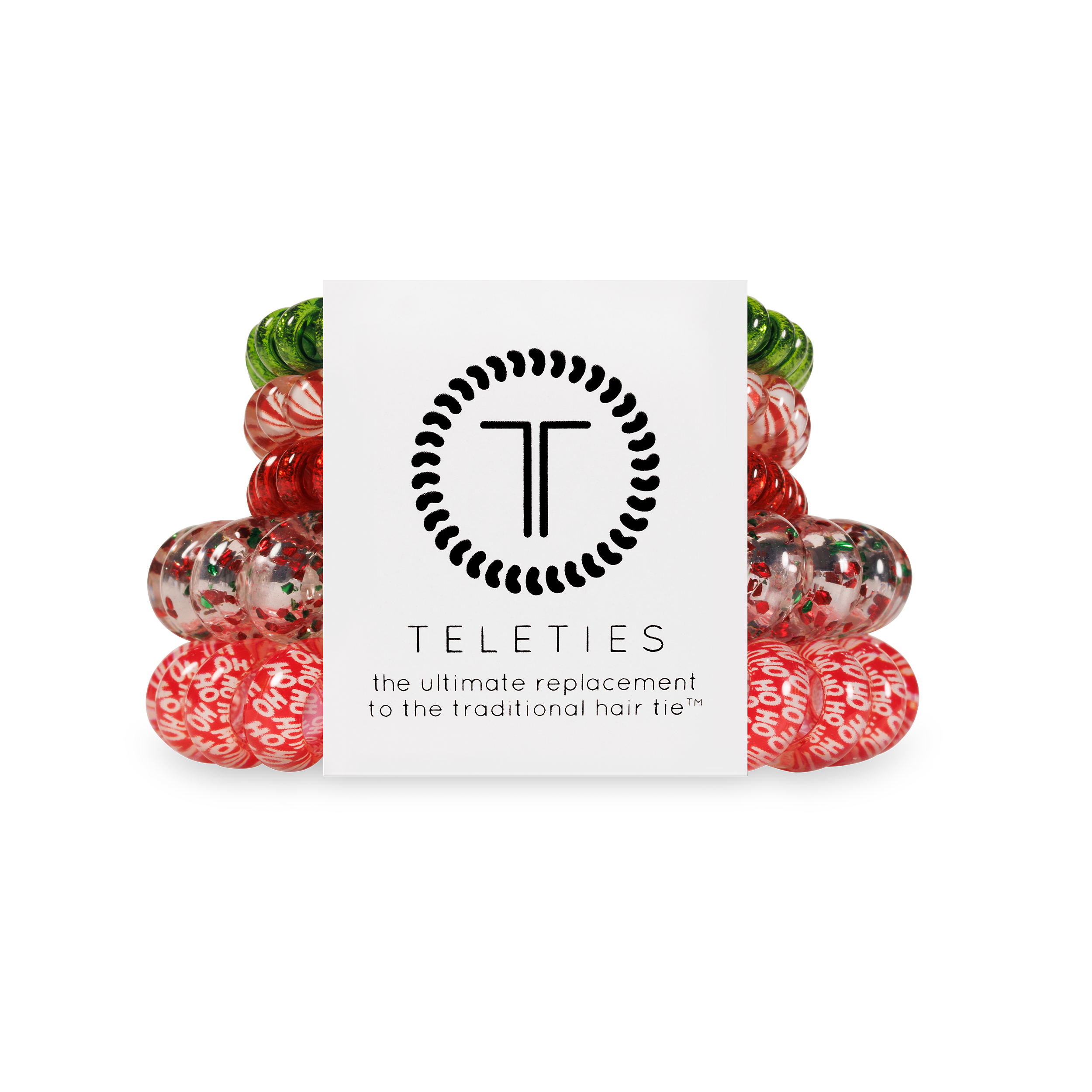 TELETIES - Sprial Hair Coils | Mix Pack | Rockin' Around Hair Ties