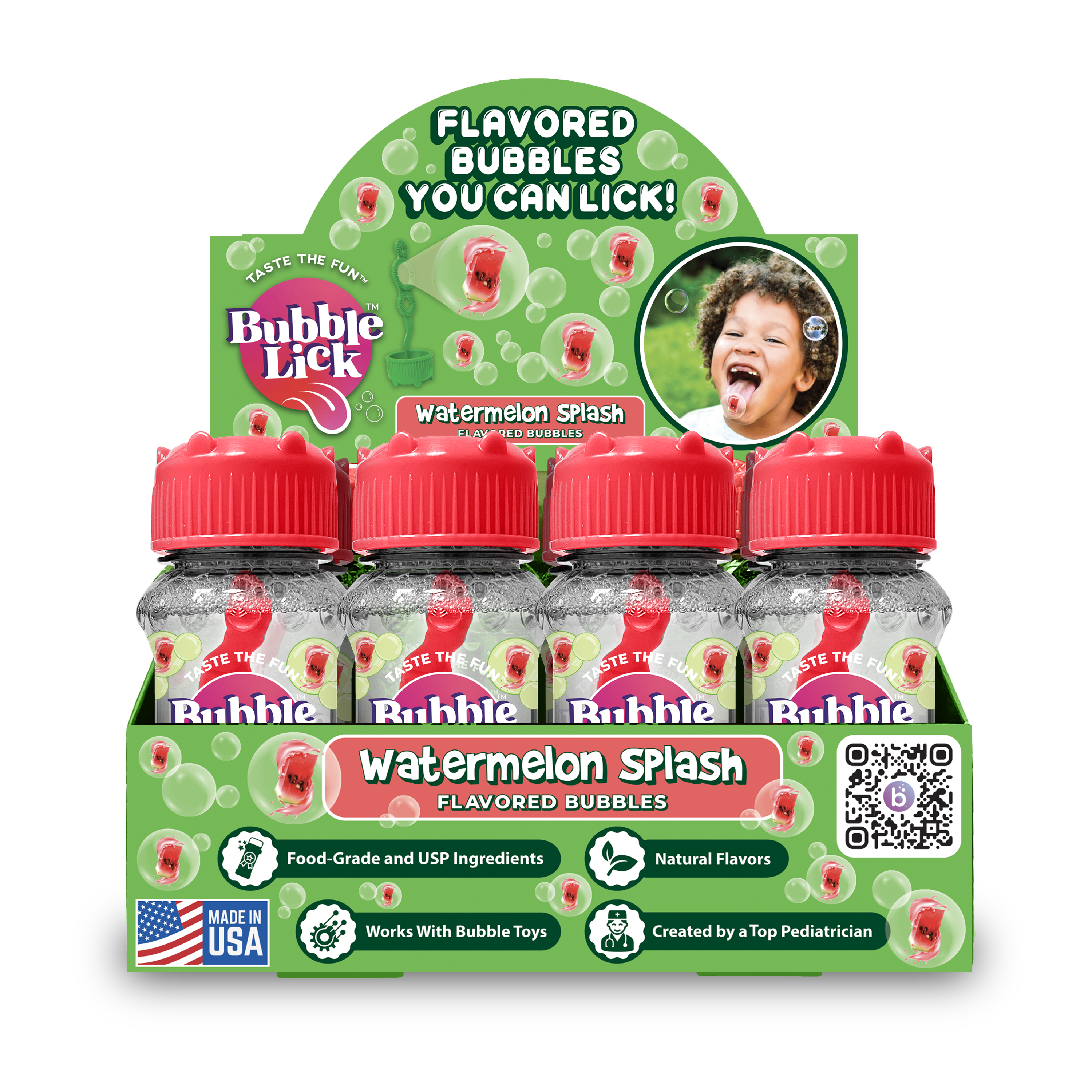 Toysmith - BubbleLick™ Watermelon Bubbles