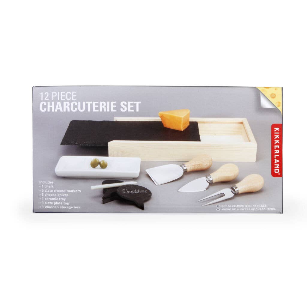 Kikkerland Design Inc - 12 Piece Charcuterie Set