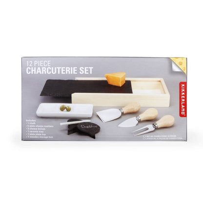 Kikkerland Design Inc - 12 Piece Charcuterie Set