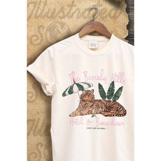 Illustrated Society - BEVERLY HILLS HOTEL VINTAGE GRAPHIC TEE