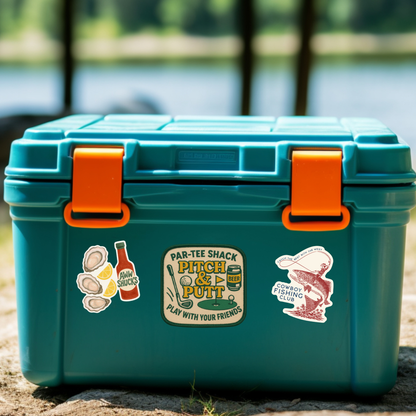 inviting affairs paperie - Aww Shucks Sticker – Quirky Oyster Design