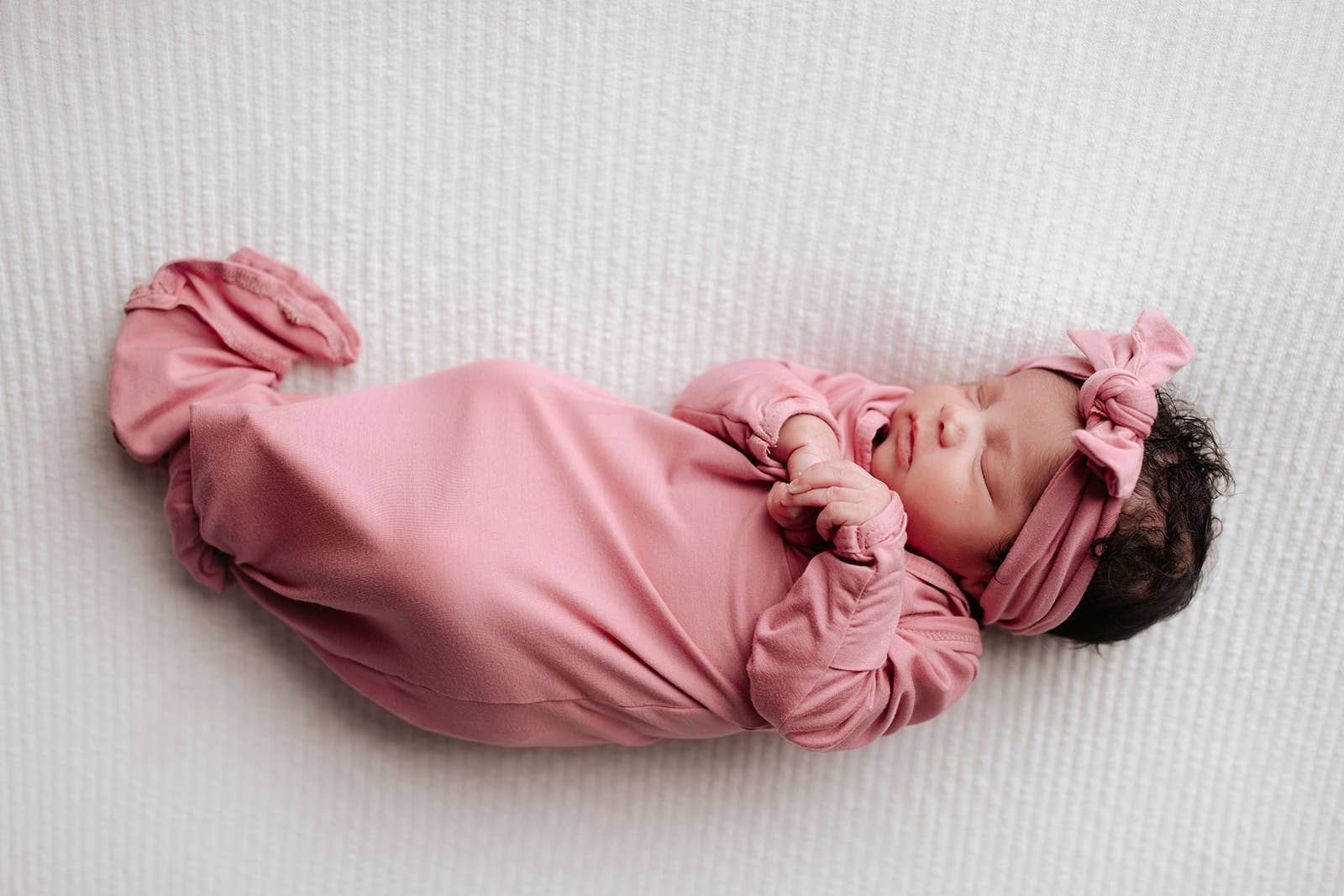 Three Little Tots - Rose Knotted Gown