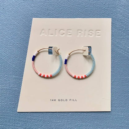 Alice Rise - Necklace in Stripe No. 2