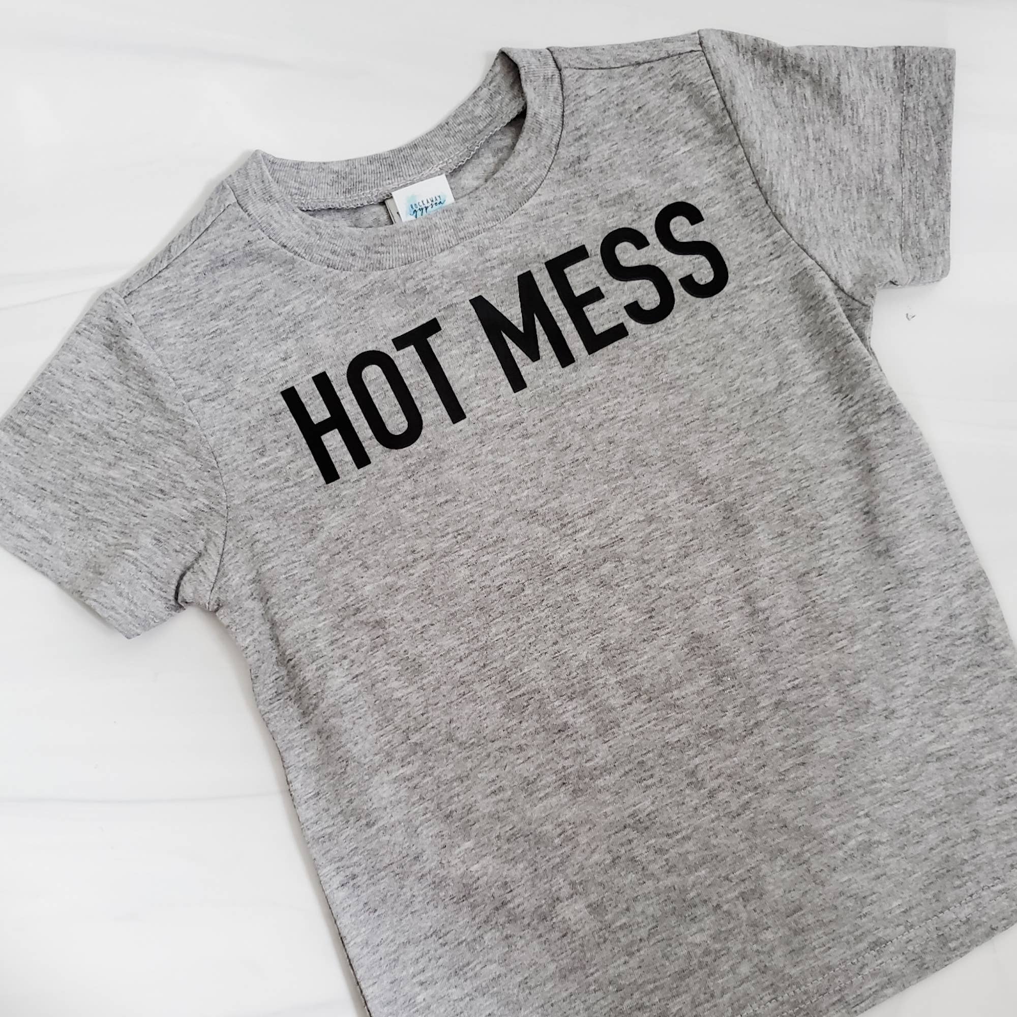 Salt and Sparkle - FERAL Funny Toddler Tee WHITE