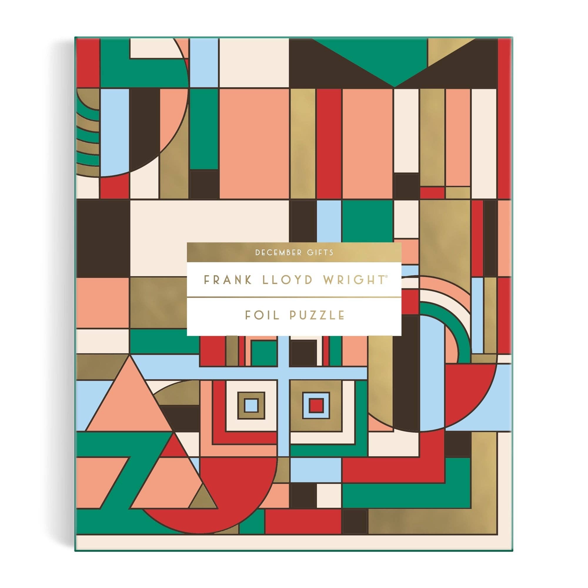 Chronicle Books - Frank Lloyd Wright December Gifts 1000 Piece Foil Puzzle