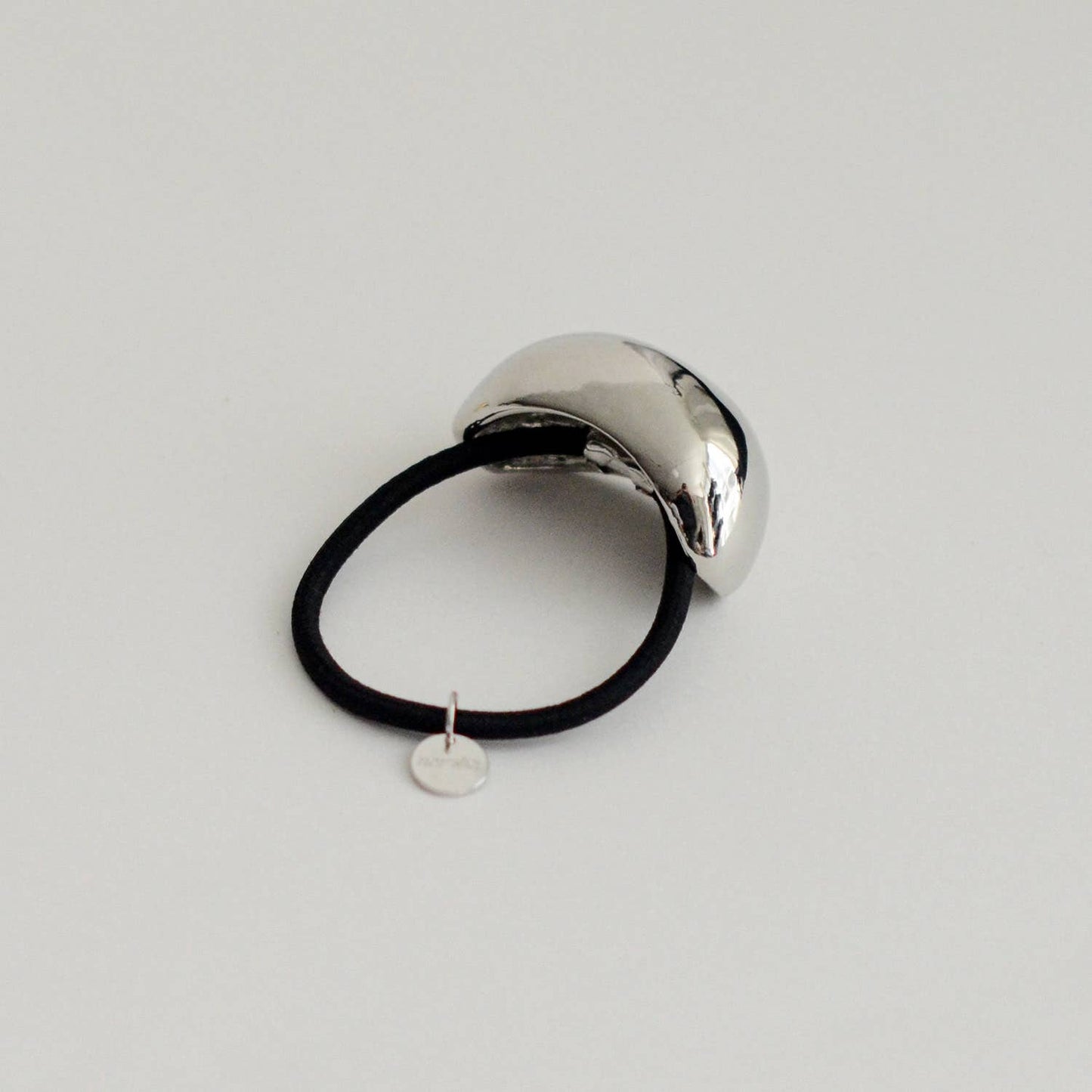 nar'sha - Bold Crescent Metal Cuff Hair Tie | Silver