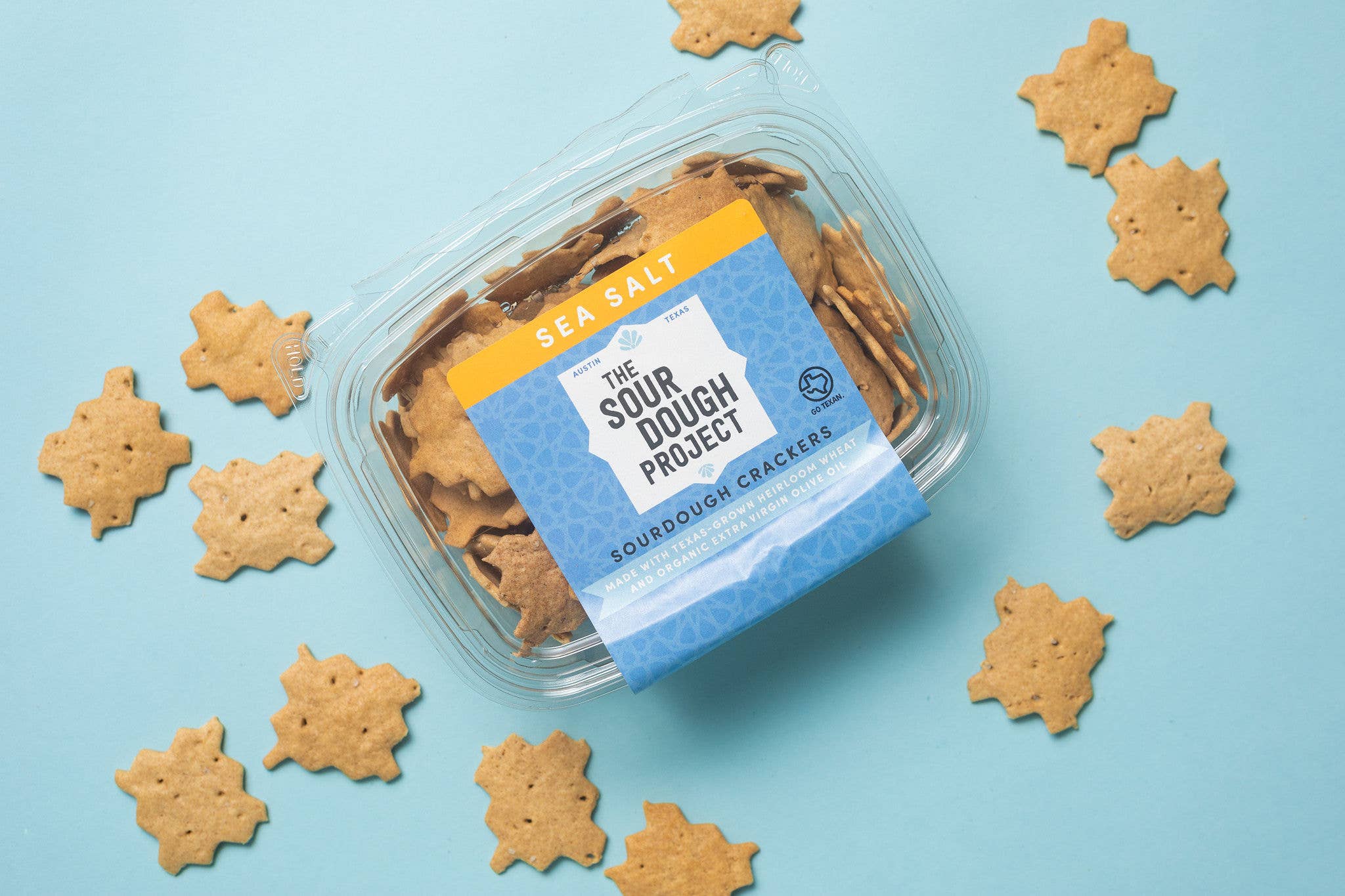 The Sourdough Project - Sea Salt Sourdough Crackers