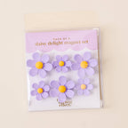 The Darling Effect - Daisy Delight Magnet Set-Lilac